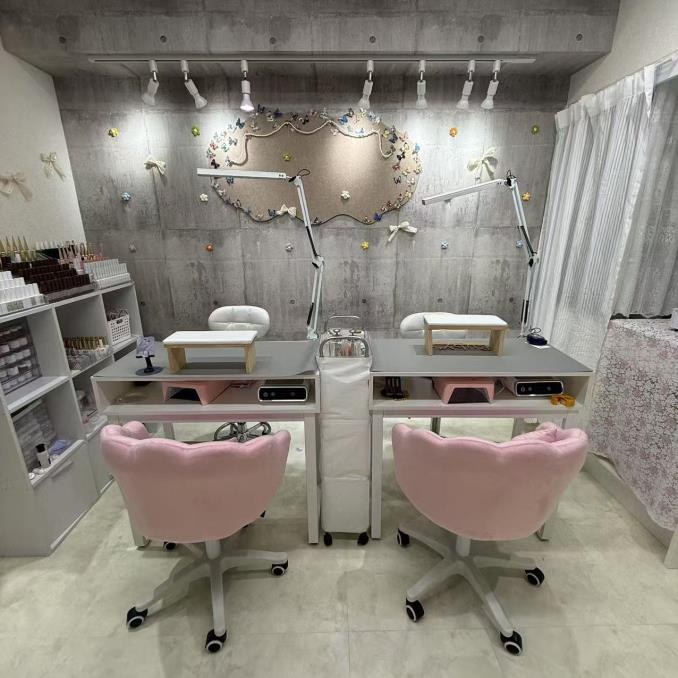 Ruby's nail salon 店内の様子