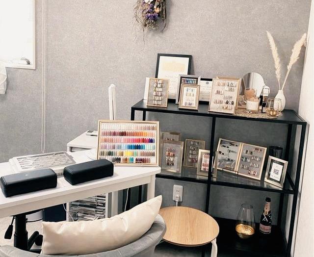 Rubys nail 代官山店 店内の様子